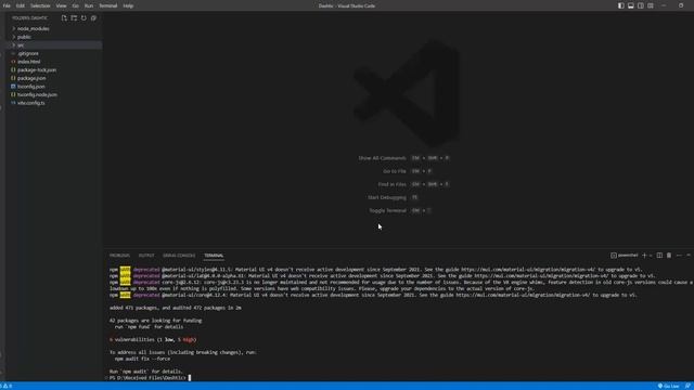 Dashtic - React Typescript Installation process смотреть онлайн