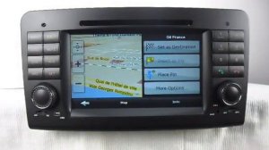 Mercedes Benz ML W164 DVD Player GPS Navigation tv bluetooth