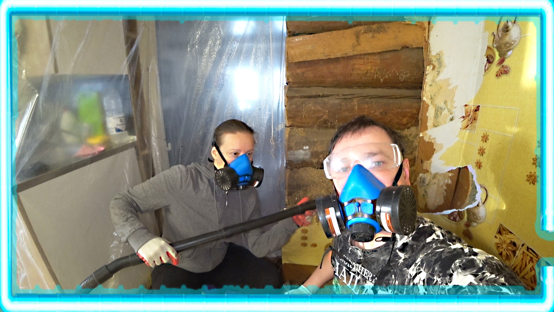 Ремонт дома КУВАЛДОЙ. Результат в видео.