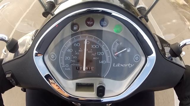 Velocità massima nuovo Liberty 125 4t GoPro Hero 2 // Top speed new Liberty 125 4t GoPro Hero 2 смотреть онлайн