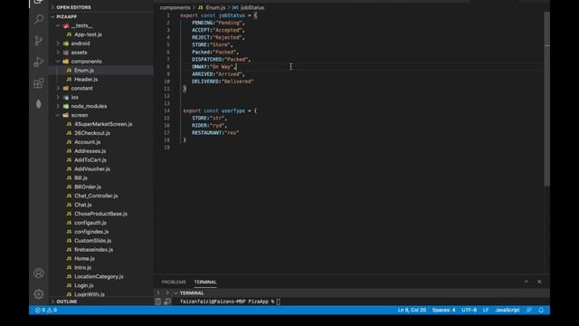 How do I access exported enums in react native? What is enum in react JS? | React Native | смотреть онлайн