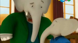 Бабар и приключения слоненка Баду Королевский портрет