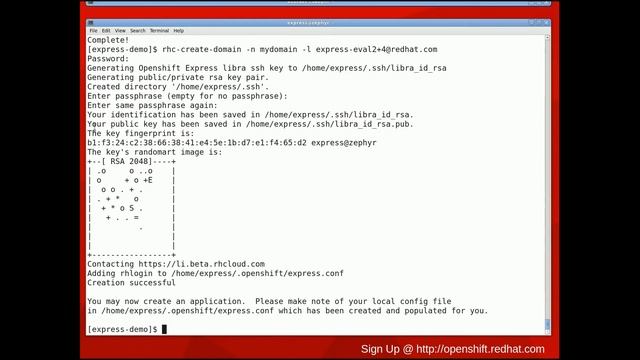 OpenShift Express -- Create and Define your Application смотреть онлайн