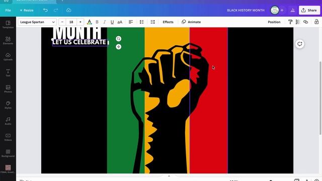 Black History Month Tutorial: Design A Social Media Post Using Canva смотреть онлайн