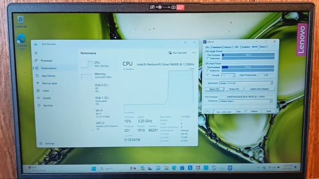 Costco Lenovo IdeaPad 1 Laptop CPU Z Benchmark GPU Z смотреть онлайн