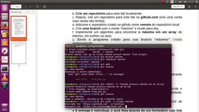 Git+GitHub: init, add, commit, push, branch, checkout, pull, ... смотреть онлайн