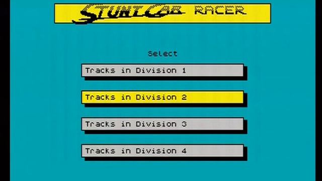 STUNT CAR RACER - 128K (ZX SPECTRUM) смотреть онлайн