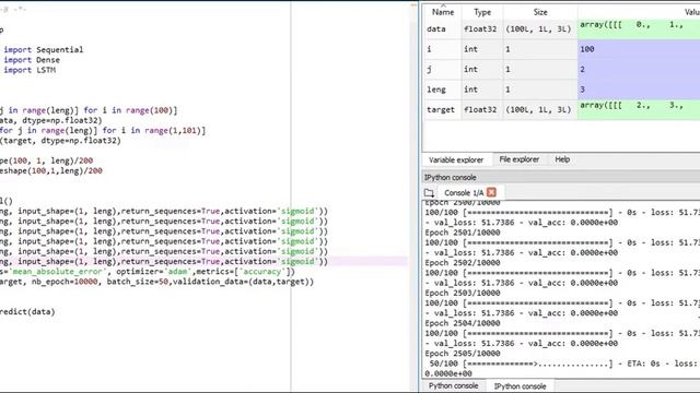 LSTM input output shape , Ways to improve accuracy of predictions in Keras смотреть онлайн