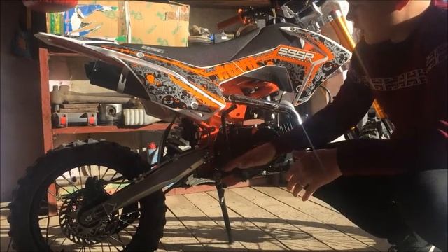 Обзор питбайка SSSR Atom 125 смотреть онлайн