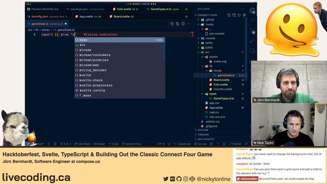 Building out the classic Connect Four game with Jörn Bernhardt смотреть онлайн