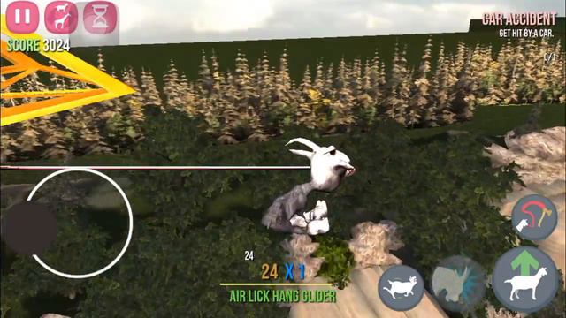 Goat simulator: lick the air gliter. Ios/ android смотреть онлайн