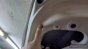 Honda fit замена ламп подсветки номера.