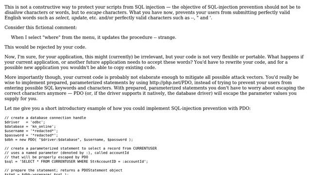 SQL-injection mitigation script (3 Solutions!!) смотреть онлайн