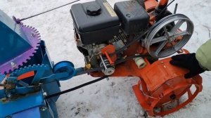 Установка дистанции на снегоуборочную приставку СМ 600 и много интересных доделок.