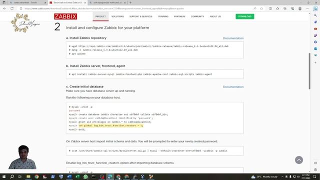 Zabbix Installation in Ubuntu Server 22 04 смотреть онлайн