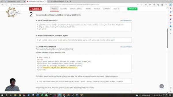 Zabbix Installation in Ubuntu Server 22 04