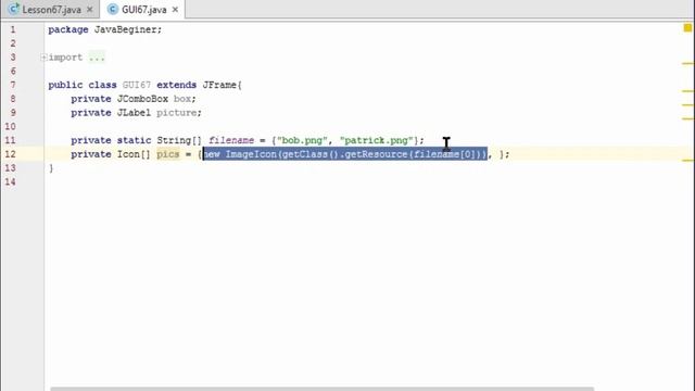 Урок 67 - GUI, JComboBox, JLabel в Java. Evil Nerd смотреть онлайн
