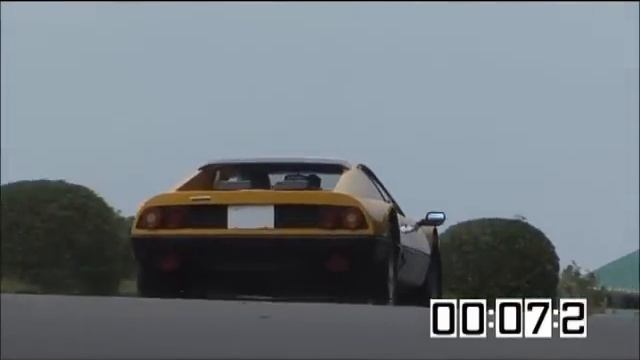 Lamborghini Countach Lp400 vs Ferrari 512 BB смотреть онлайн
