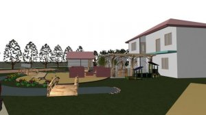 Планировка участка, расположение на участке строений и насаждений