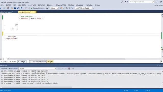 Periódico Online WebForms C# Bootstrap 3.0 parte 8 смотреть онлайн