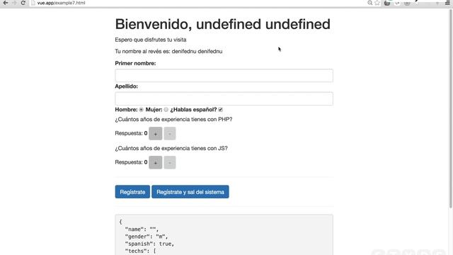 Computed Properties en Vue.js смотреть онлайн