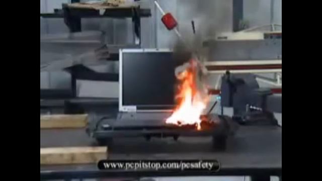 Как горят комплектующие - компы, процессоры, память, платы смотреть онлайн