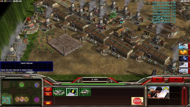 Command & Conquer Generals Zero Hour - China Infantry General 1 vs 7 HARD Generals P32 (1080p 60fps смотреть онлайн