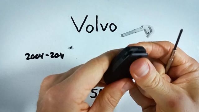 Volvo V50 Key Fob Battery Replacement (2004 - 2011)
