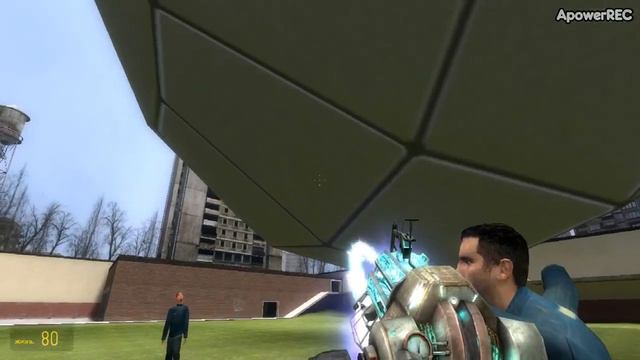 Making spirit bomb on Gmod! смотреть онлайн