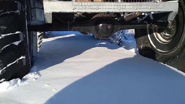 Каракат-вездеход по снегу. Сибирь 2018. смотреть онлайн