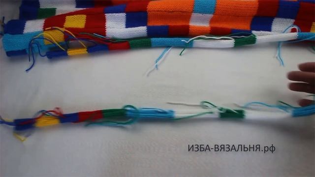 Вязание на вязальной машине пледа (покрывало) ВОСТОЧНЫЙ, 11 смотреть онлайн