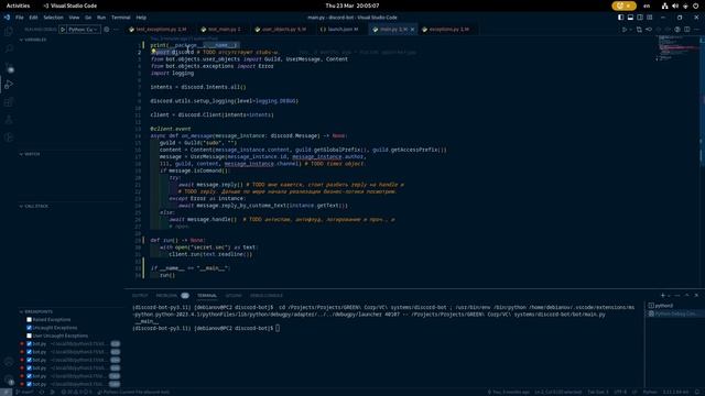 Пишу бота DS на Python! смотреть онлайн