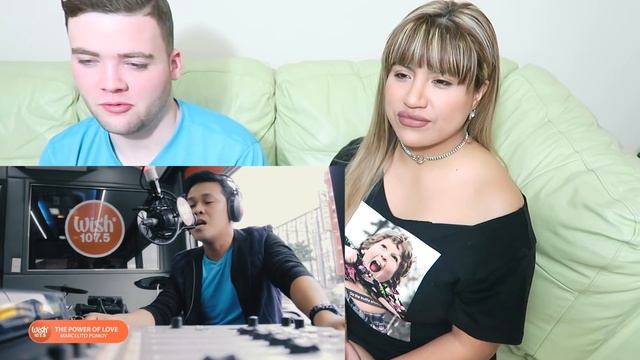 Marcelito Pomoy sings "Power of Love" (Celine Dion) LIVE on Wish 107.5 Bus REACTION!! смотреть онлайн