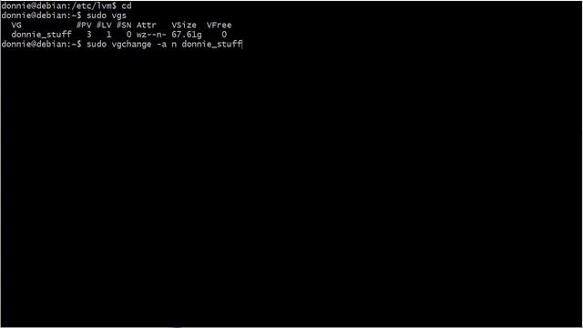 Move a Volume Group to Another Computer смотреть онлайн