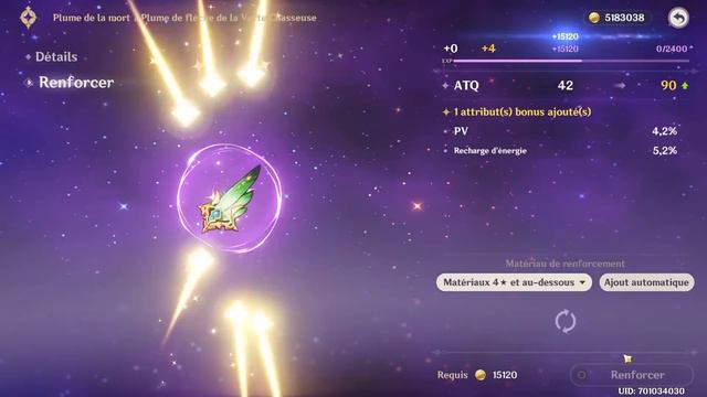 AVOIR UN SET COMPLET D'ARTÉFACTS AVEC SEULEMENT 160 RÉSINE ! GENSHIN IMPACT смотреть онлайн