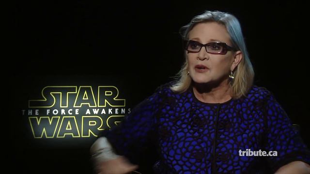 Carrie Fisher - Star Wars: The Force Awakens Interview (HD) смотреть онлайн