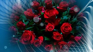 Футаж. Цветочный фон 23