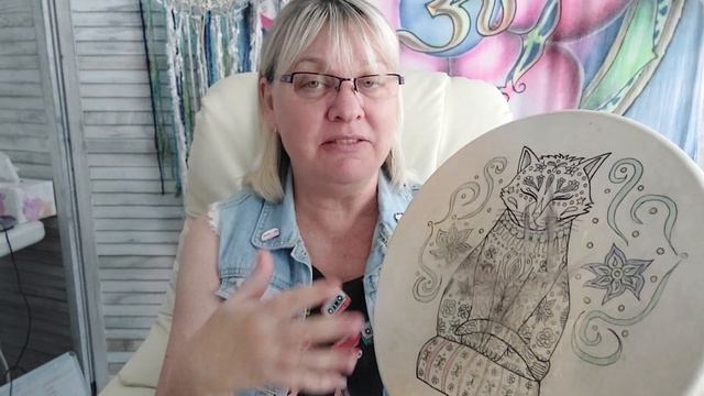 How to use a SHAMAN DRUM? - Energy Clearing Healing - Mini Lesson || The Naughty Oracle Cards смотреть онлайн