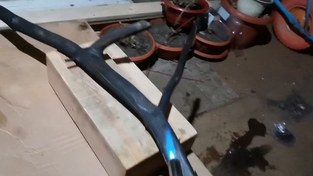 Делаем Светильник в стиле Loft из ветки смотреть онлайн