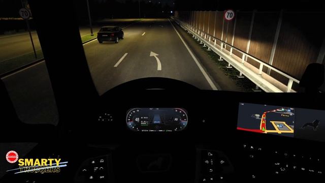 MAN New TGX | Kerosene | Naantali to Blalystok | ETS2 v1.47 Part 2 смотреть онлайн