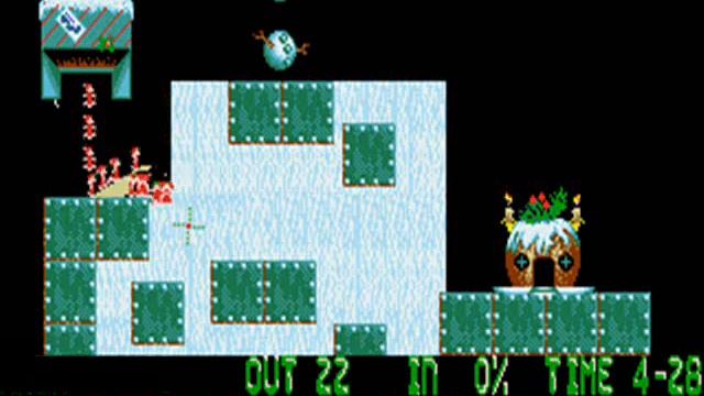 Holiday Lemmings 1994 - Level 31 смотреть онлайн