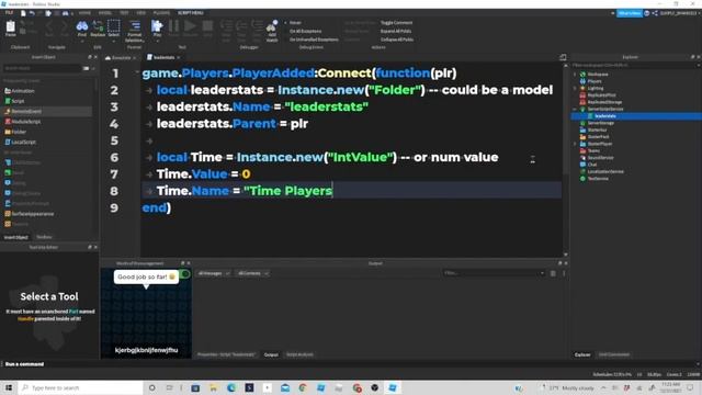 How to make time played leaderboard on roblox studio | Roblox Studio Tutorial смотреть онлайн