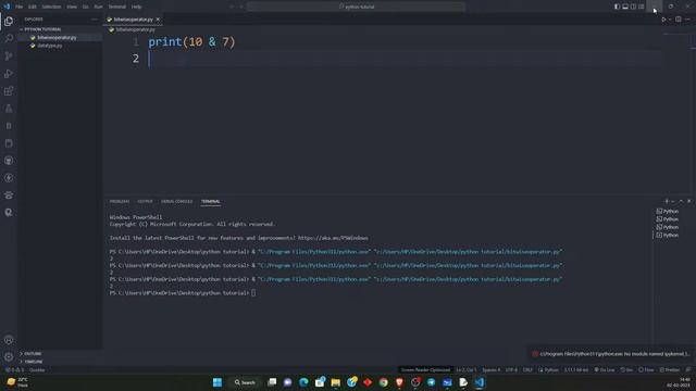 Bitwise Operators || Python for Beginners || Code With Me || Live Class || смотреть онлайн