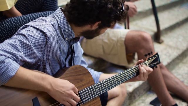 La Vie En Rose - Cover - Enya ukulele, guitar and accordion смотреть онлайн