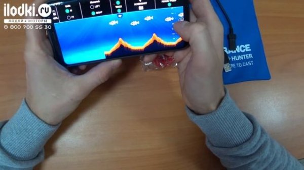 Обзор портативного эхолота lowrance fish hunter pro