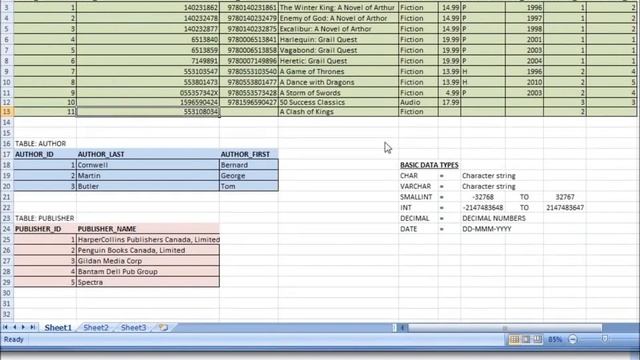 SQL with Oracle 10g XE Using INSERT to Add Partial Data to a Table смотреть онлайн