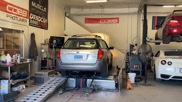 05 Subaru Outback XT Dyno tuning part 4 смотреть онлайн