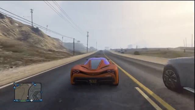 GTA 5 Grotti Turismo R Test Drive смотреть онлайн