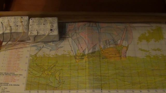 Вышивка крестом: СП Море - отчет 7/20 смотреть онлайн