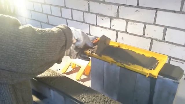 Самостоятельная кладка кирпича